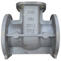 Qt450-10 Cuerpo de válvula de fundición de arena de hierro dúctil